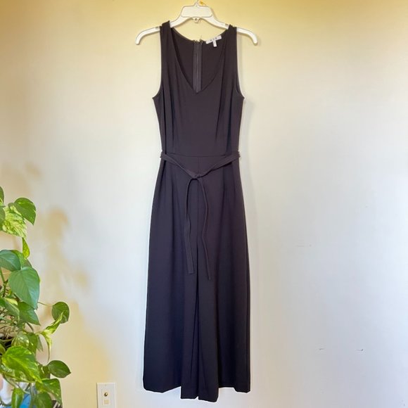Three Dot Back Ponte Jumpsuit M - Picture 2 of 12